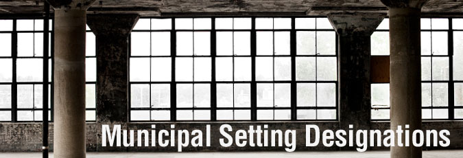 Municipal Setting Designations