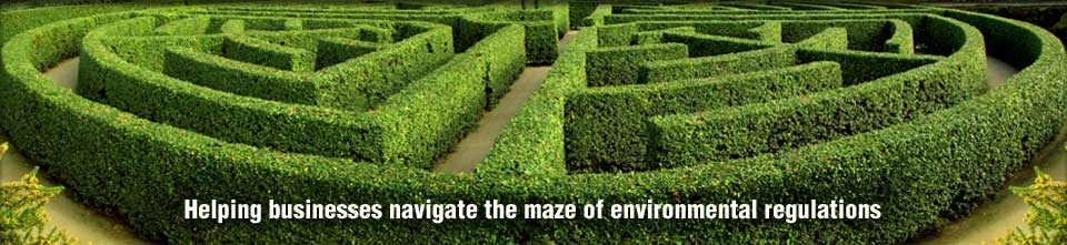 Helping businesses navigate the maze of environmental regulations.